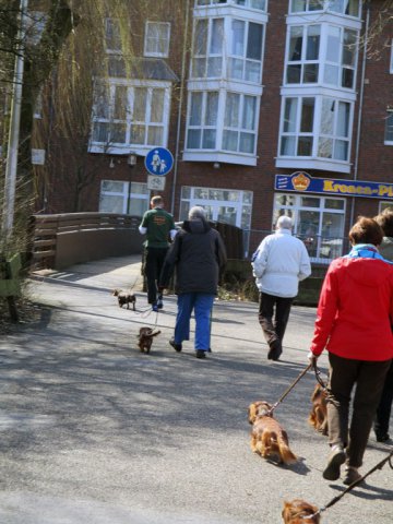 Übungsstunde in der City