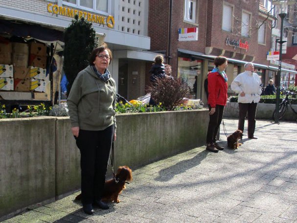 Übungsstunde in der City