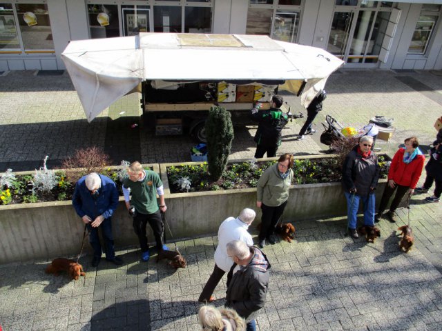 Übungsstunde in der City