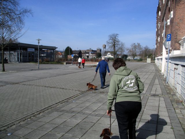 Übungsstunde in der City