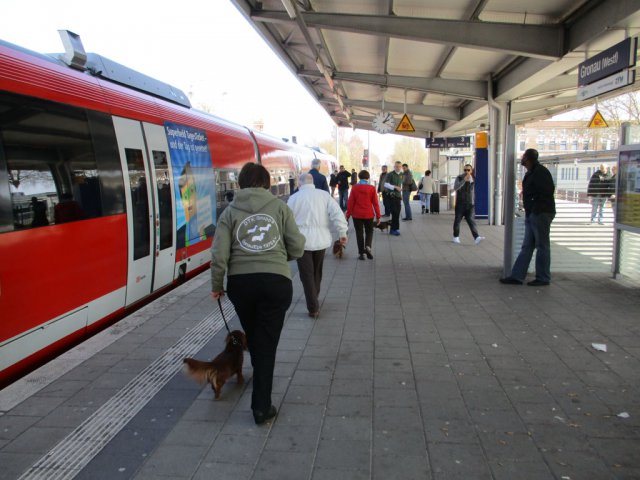 Übungsstunde in der City