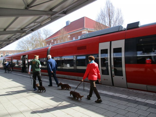 Übungsstunde in der City