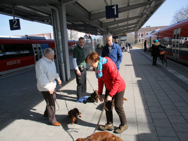 Übungsstunde in der City