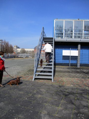 Übungsstunde in der City